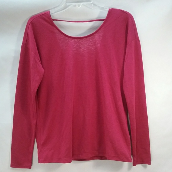 White House Black Market Pink Back-less Top XS - Picture 3 of 7